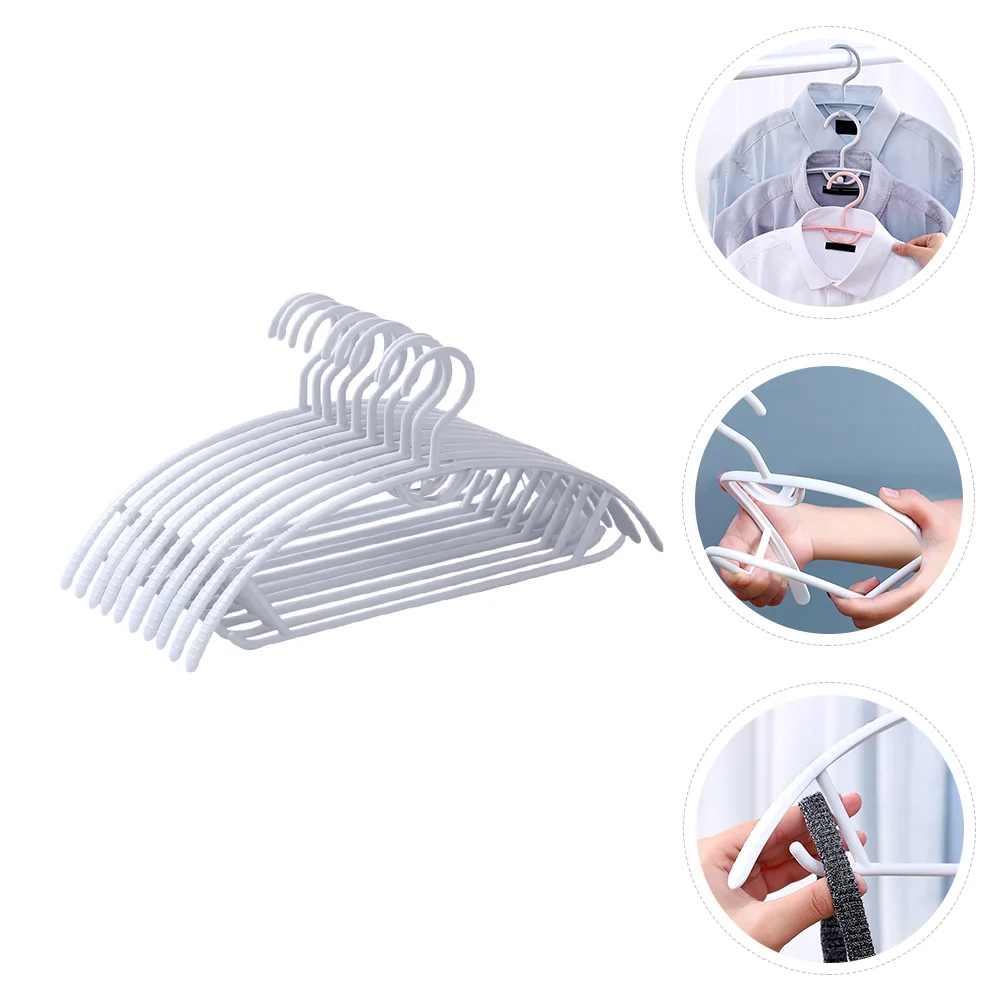 10 Pcs Coat Hanger Clothes Hangers Clothing Hanging Rack Wardrobe Hook Household Notched Organizer Folding Travel
10 Pcs Coat Hanger Clothes Hangers Clothing Hanging Rack Wardrobe Hook Household Notched Organizer Folding Travel