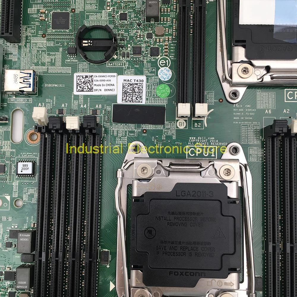 T430 0975F3 0KX11M KX11M 975F3 0KX11M XNNCJ 0XNNCJ 3XKD DYFC8 Server Motherboard
T430 0975F3 0KX11M KX11M 975F3 0KX11M XNNCJ 0XNNCJ 3XKD DYFC8 Server Motherboard