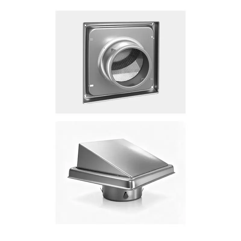 WORTHOWN-8 Inch Hooded Wall Vent Metal Exhaust Vent Cover Cap For Exterior Kitchen Range Hood Dryer Ventilation
WORTHOWN-8 Inch Hooded Wall Vent Metal Exhaust Vent Cover Cap For Exterior Kitchen Range Hood Dryer Ventilation