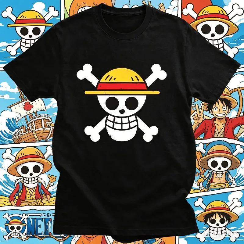 Мужская футболка One Piece с изображением Monkey D. Luffy, японское аниме, летняя, для мальчиков, детская, с коротким рукавом, высокого качества, для всей семьи
Мужская футболка One Piece с изображением Monkey D. Luffy, японское аниме, летняя, для мальчиков, детская, с коротким рукавом, высокого качества, для всей семьи