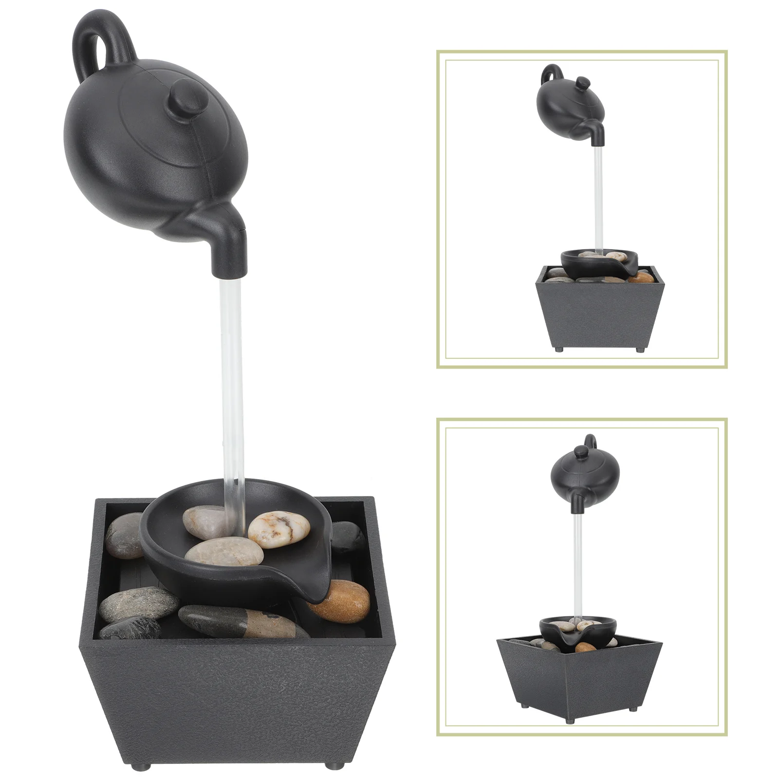 1Set Tabletop Fountain Lightweight Construction Easy Use Fengshui Desktop Decor Beautiful Color Running Water Adornment
1Set Tabletop Fountain Lightweight Construction Easy Use Fengshui Desktop Decor Beautiful Color Running Water Adornment