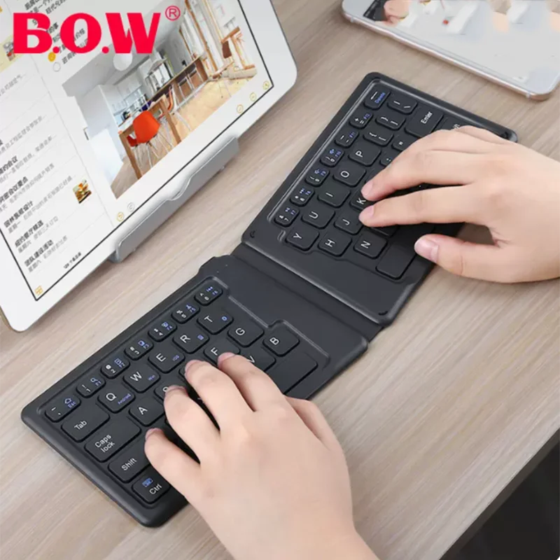 Складная клавиатура b. O.W для iPad, телефона, планшета, складная и карманная мини-клавиатура портативная для путешествий
Складная клавиатура b. O.W для iPad, телефона, планшета, складная и карманная мини-клавиатура портативная для путешествий
