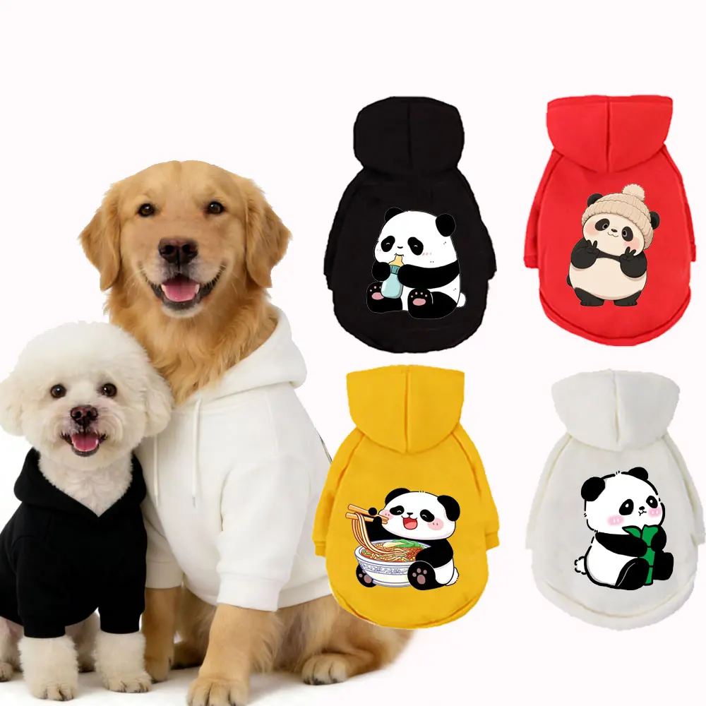 Pet Hooded Sweatshirt Cats & Dogs Cute Fashiona Unique Panda Print Design Suitable Pomeranian Maltese large breed dog
Pet Hooded Sweatshirt Cats & Dogs Cute Fashiona Unique Panda Print Design Suitable Pomeranian Maltese large breed dog