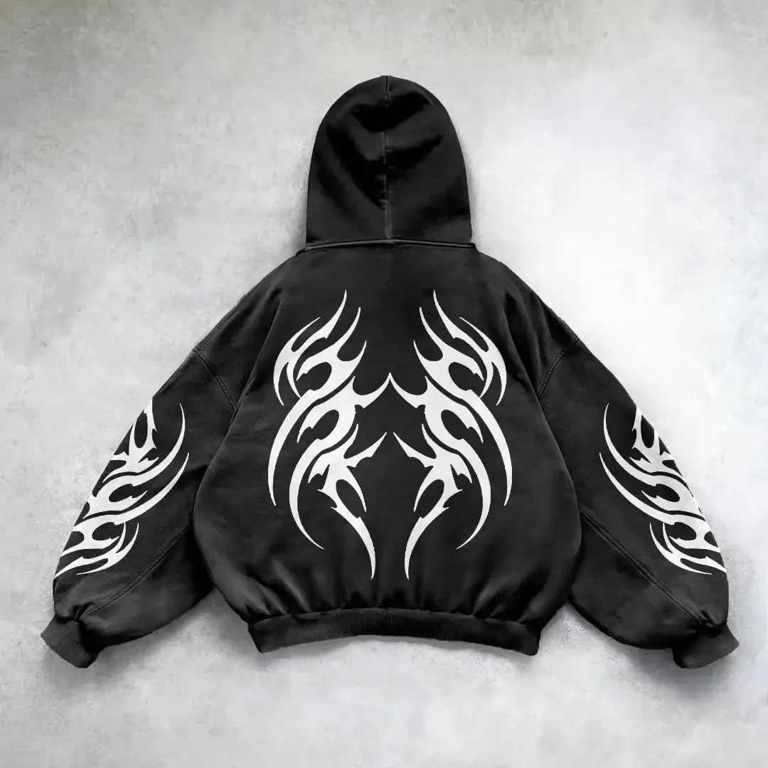 Harajuku Y2K Vintage Punk Solid Color Printed Men Casual American Gothic Fashion Hoodie Couples Casual Hoodie sweatshirts
Harajuku Y2K Vintage Punk Solid Color Printed Men Casual American Gothic Fashion Hoodie Couples Casual Hoodie sweatshirts