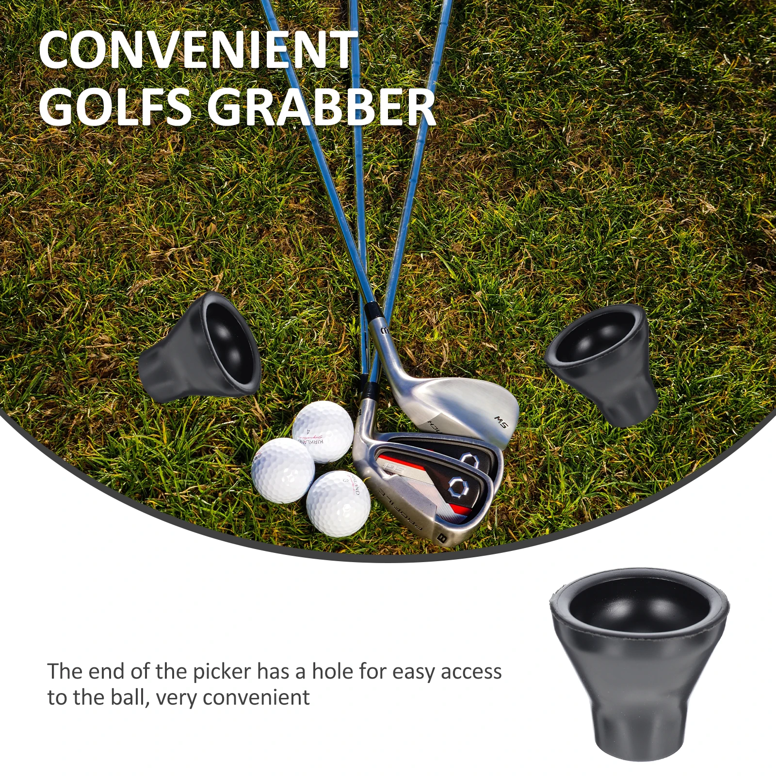 6 шт., сменные профессиональные портативные захваты для мячей для гольфа, удобные захваты, прочный резиновый аксессуар для гольфа
6 шт., сменные профессиональные портативные захваты для мячей для гольфа, удобные захваты, прочный резиновый аксессуар для гольфа