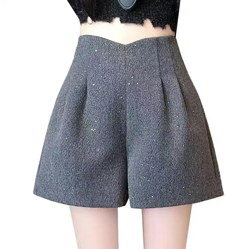 Women's Wide-leg Shorts Solid High-Waist Slim Fit Casual A-Line Shorts Y2k Fashion Korean Style Clothing Spring Autumn
Women's Wide-leg Shorts Solid High-Waist Slim Fit Casual A-Line Shorts Y2k Fashion Korean Style Clothing Spring Autumn