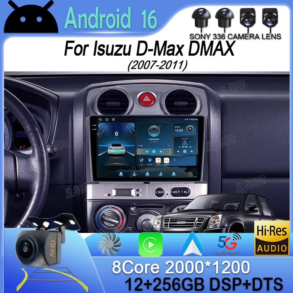 Android 16 Carplay Car Radio For Isuzu D-Max DMAX 2007- 2010 2011 Multimedia Video Player Navigation GPS Stereo 2Din DVD WIFI+4G
Android 16 Carplay Car Radio For Isuzu D-Max DMAX 2007- 2010 2011 Multimedia Video Player Navigation GPS Stereo 2Din DVD WIFI+4G