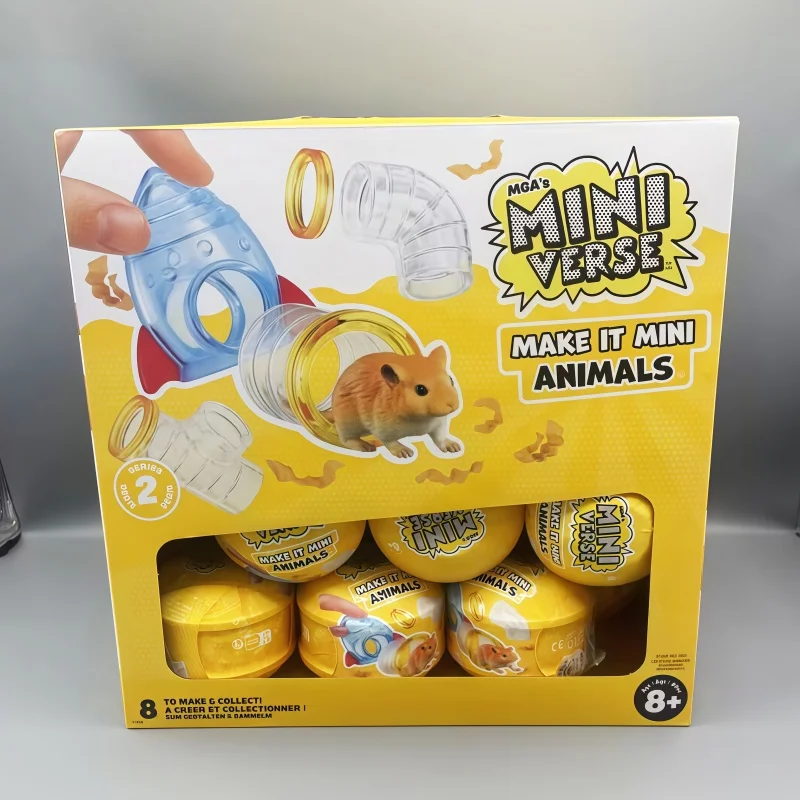 Коллекционные фигурки Mga Miniverse Make It Mini Animals Blind Ball 2-го поколения: Собери сам мини-модель питомца, милые коллекционные украшения и подарки
Коллекционные фигурки Mga Miniverse Make It Mini Animals Blind Ball 2-го поколения: Собери сам мини-модель питомца, милые коллекционные украшения и подарки