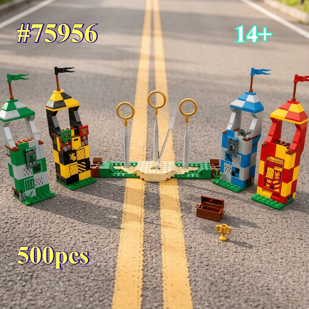 Magic Fun Ball Game 75956 Building Blocks Sets Suitable for Birthday Gifts Compatible with Legoed Particles ,500pcs.
Magic Fun Ball Game 75956 Building Blocks Sets Suitable for Birthday Gifts Compatible with Legoed Particles ,500pcs.