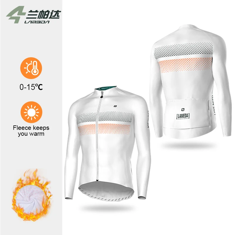 LAMEDA Мужской зимний велосипедный длинный трикотаж с термофлисовой подкладкой и длинными рукавами, быстросохнущие, с 3 карманами
LAMEDA Мужской зимний велосипедный длинный трикотаж с термофлисовой подкладкой и длинными рукавами, быстросохнущие, с 3 карманами