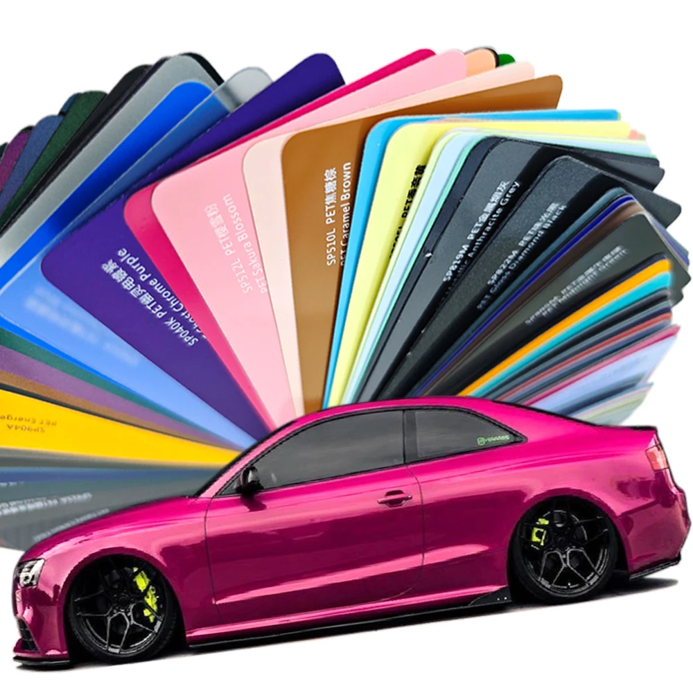 COOL SUN PET PVC Antifading Car Wrapping Film For Car Body Wrap Vinyl Roll Car Changing Film
COOL SUN PET PVC Antifading Car Wrapping Film For Car Body Wrap Vinyl Roll Car Changing Film