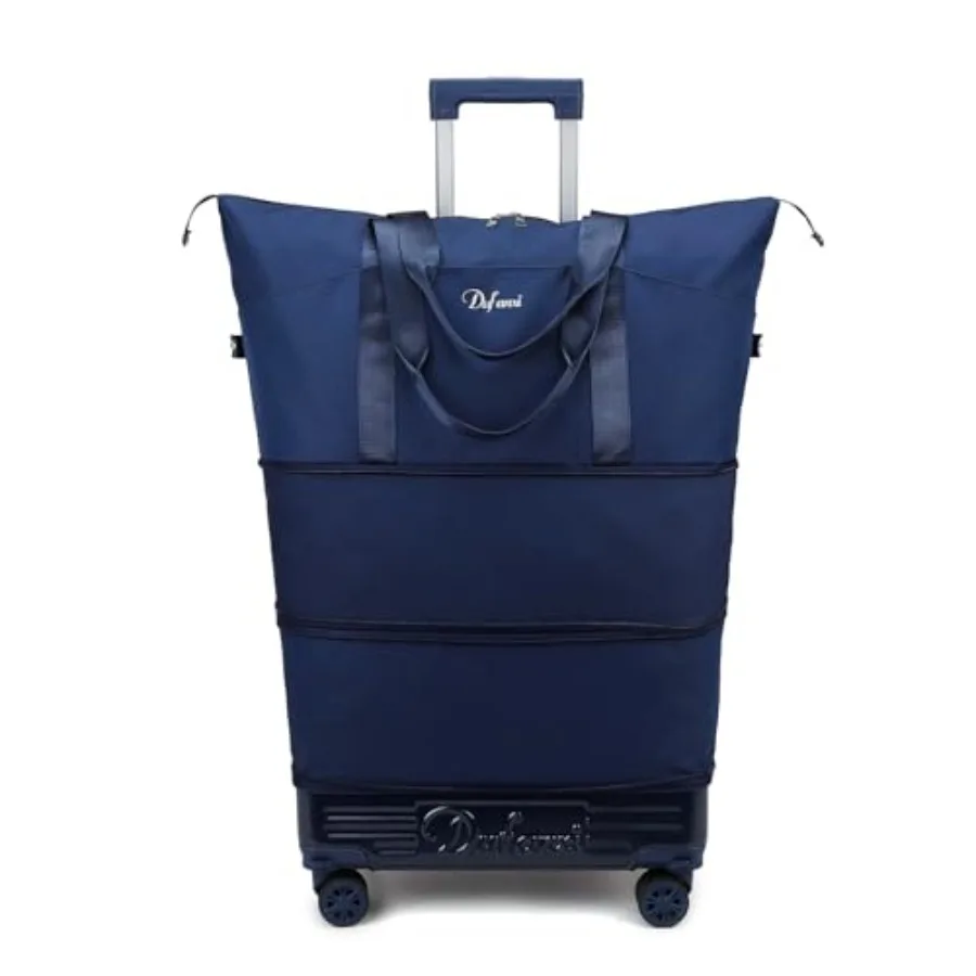 Expandable Rolling Travel Bag with Removable Wheels and Handle, Large Capacity Wheeled Duffle Tote, Foldable Carry On Luggage f
Expandable Rolling Travel Bag with Removable Wheels and Handle, Large Capacity Wheeled Duffle Tote, Foldable Carry On Luggage f