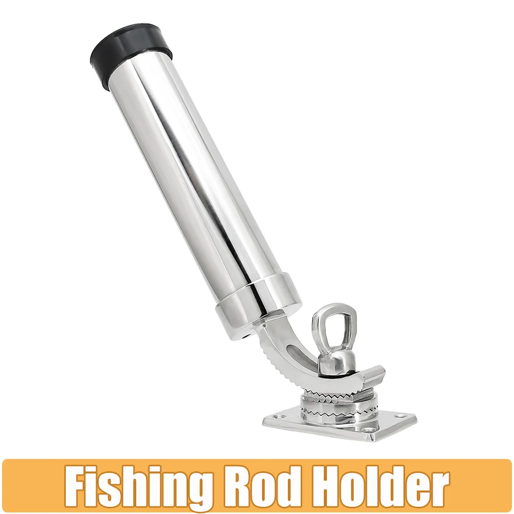 316 Stainless Steel Fishing Rod Holder Marine Hardware Adjustable Yacht Rod Pod Boat Accessories for Ships Yachts Boats Outdoor
316 Stainless Steel Fishing Rod Holder Marine Hardware Adjustable Yacht Rod Pod Boat Accessories for Ships Yachts Boats Outdoor