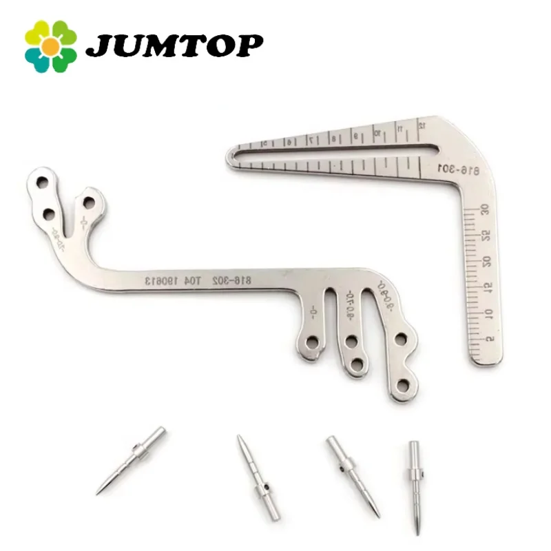 JUMTOP Dental Implant Guide Ruler Oral Planting Locator Drilling Positioning Angle Ruler Implant Tools Dentistry Instrument
JUMTOP Dental Implant Guide Ruler Oral Planting Locator Drilling Positioning Angle Ruler Implant Tools Dentistry Instrument