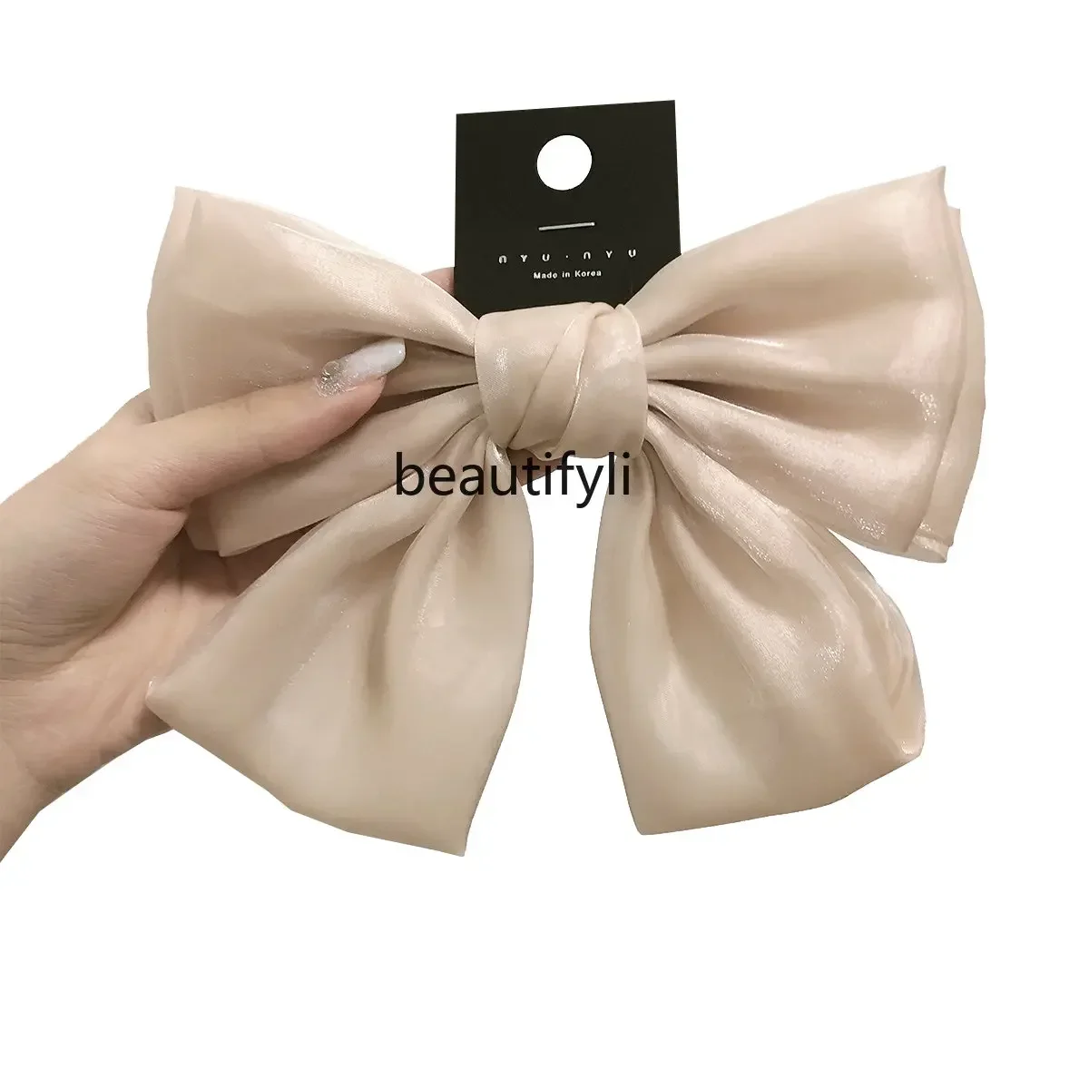 L11 yj Hair Accessories New Accessories Barrettes Spring Clip Black Bow Headdress
L11 yj Hair Accessories New Accessories Barrettes Spring Clip Black Bow Headdress