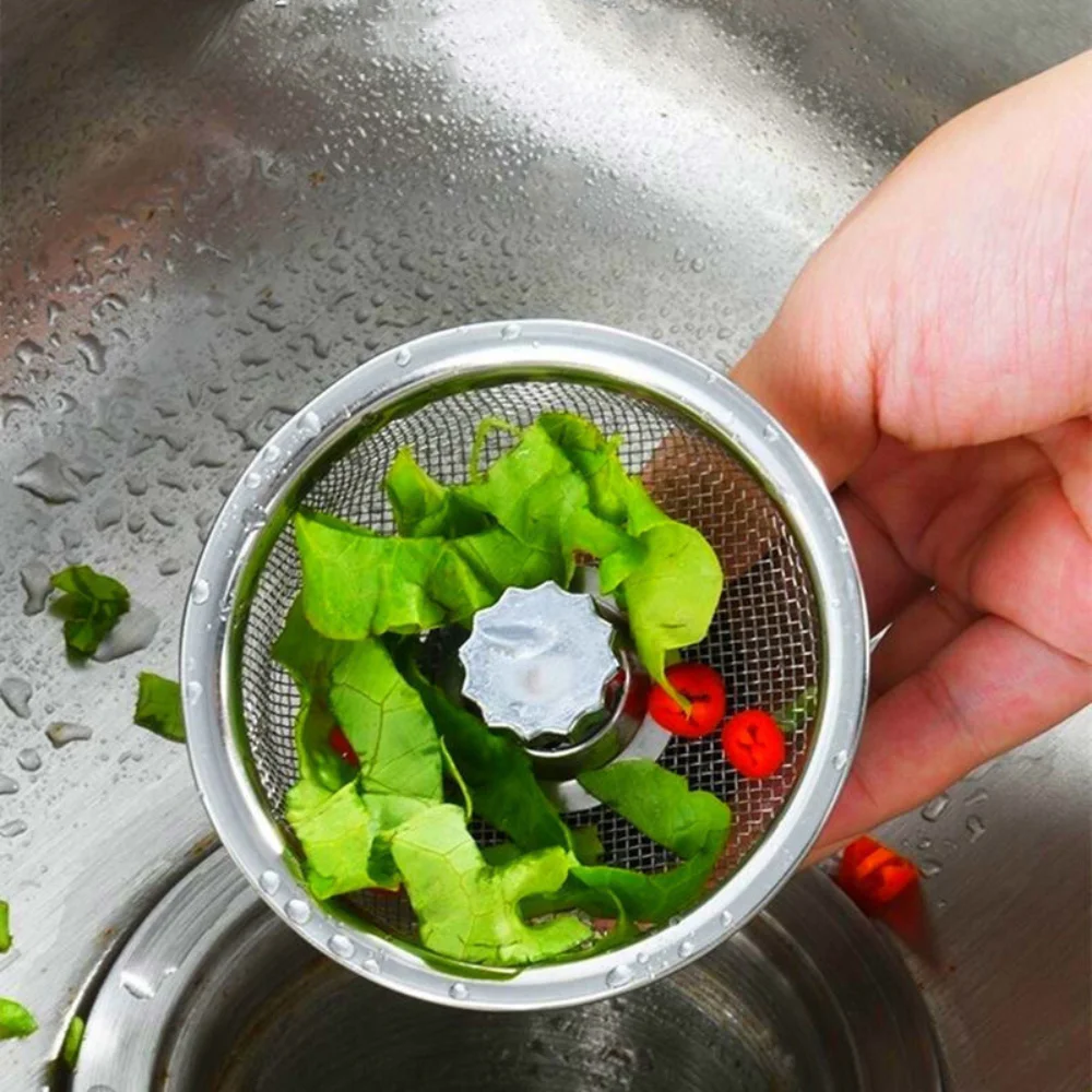 Stainless Steel Kitchen Sink Strainer Waste Drainer Odor Proof Cover Sink Filter Screen Water Sink Plug Universal
Stainless Steel Kitchen Sink Strainer Waste Drainer Odor Proof Cover Sink Filter Screen Water Sink Plug Universal