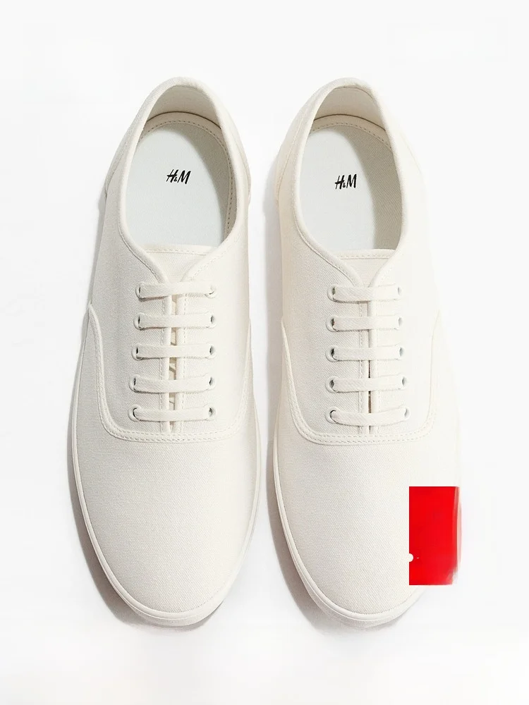 H&M Canvas Sports Shoes for Men Spring Summer New Style Casual Fashion round Toe Cotton Lined Non-Special Function Shoe
H&M Canvas Sports Shoes for Men Spring Summer New Style Casual Fashion round Toe Cotton Lined Non-Special Function Shoe