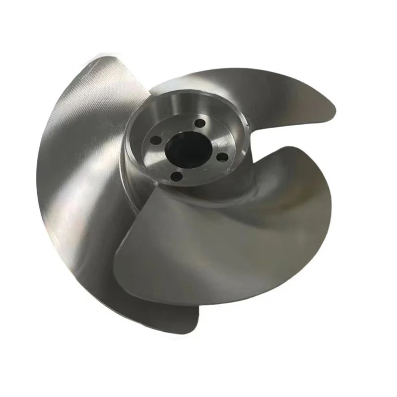 High Precision Custom Stainless Steel Aluminum 5 Axis CNC Machine Metal Milling spare Parts for marine propeller
High Precision Custom Stainless Steel Aluminum 5 Axis CNC Machine Metal Milling spare Parts for marine propeller