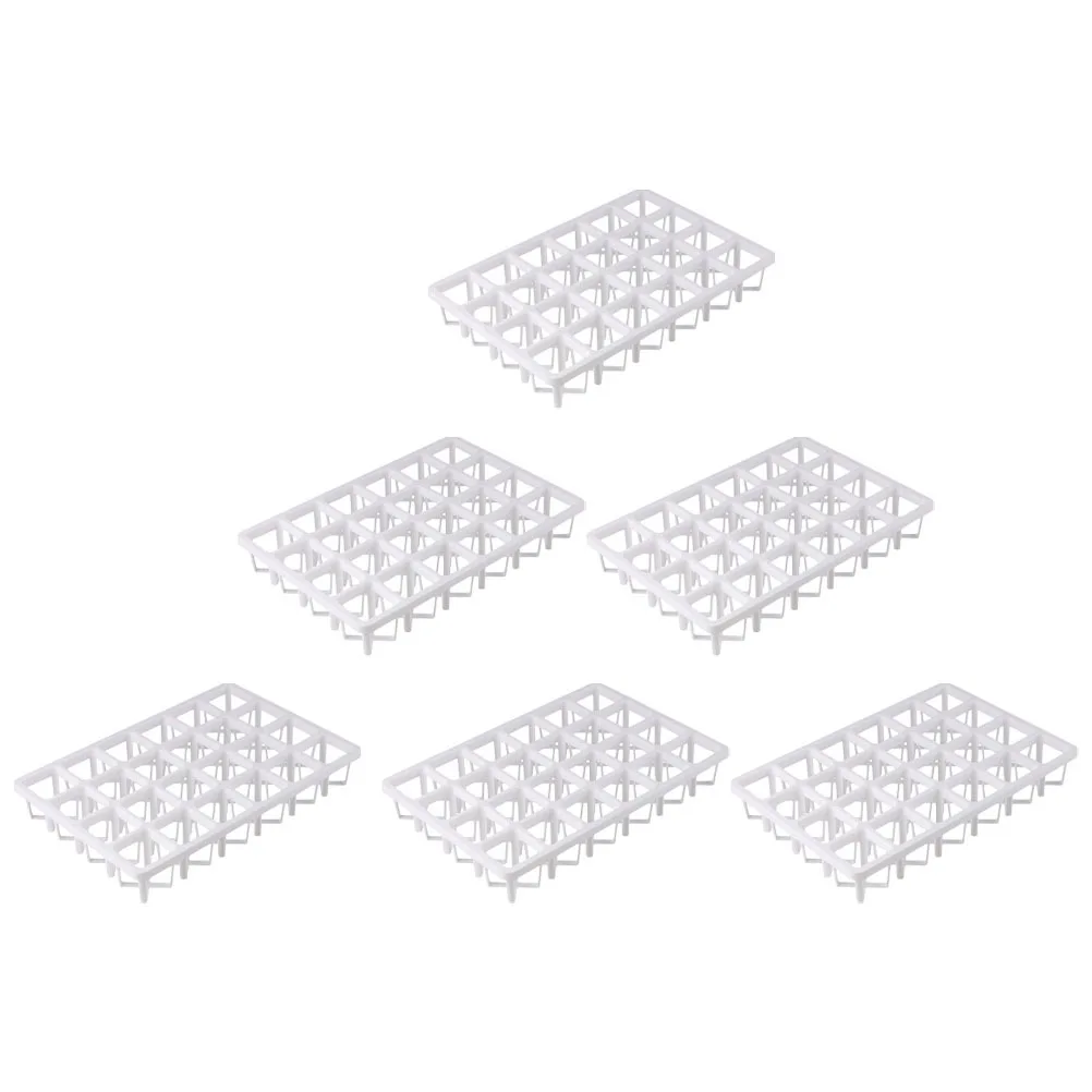 6Pcs Round Hole Plant Starter Tray Rack Heavy Duty Plastic Propagation Trays for Greenhouse Sowing Growing Seed Germination
6Pcs Round Hole Plant Starter Tray Rack Heavy Duty Plastic Propagation Trays for Greenhouse Sowing Growing Seed Germination