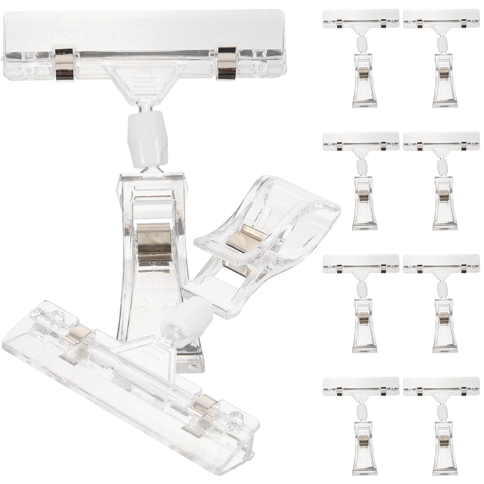 10 Pcs Price Rack Rotating Folder Sign Pantry Labels Holder 11x8cm Plastic Clear Merchandise Display Office Accessories
10 Pcs Price Rack Rotating Folder Sign Pantry Labels Holder 11x8cm Plastic Clear Merchandise Display Office Accessories