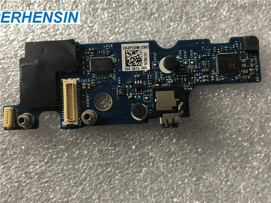 0P1GM9 Audio Port I/O Daughterboard For Dell XPS 15 9550 Precision 5510 P1GM9 Tested Fast Shipping
0P1GM9 Audio Port I/O Daughterboard For Dell XPS 15 9550 Precision 5510 P1GM9 Tested Fast Shipping