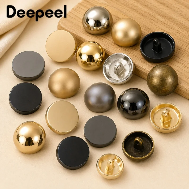 30Pcs 10-28mm Metal Shank Buttons Flat Head Round Clasps for Coat Jacket Dress DIY Sewing Buckle Accessories Craft Supplies Kit
30Pcs 10-28mm Metal Shank Buttons Flat Head Round Clasps for Coat Jacket Dress DIY Sewing Buckle Accessories Craft Supplies Kit