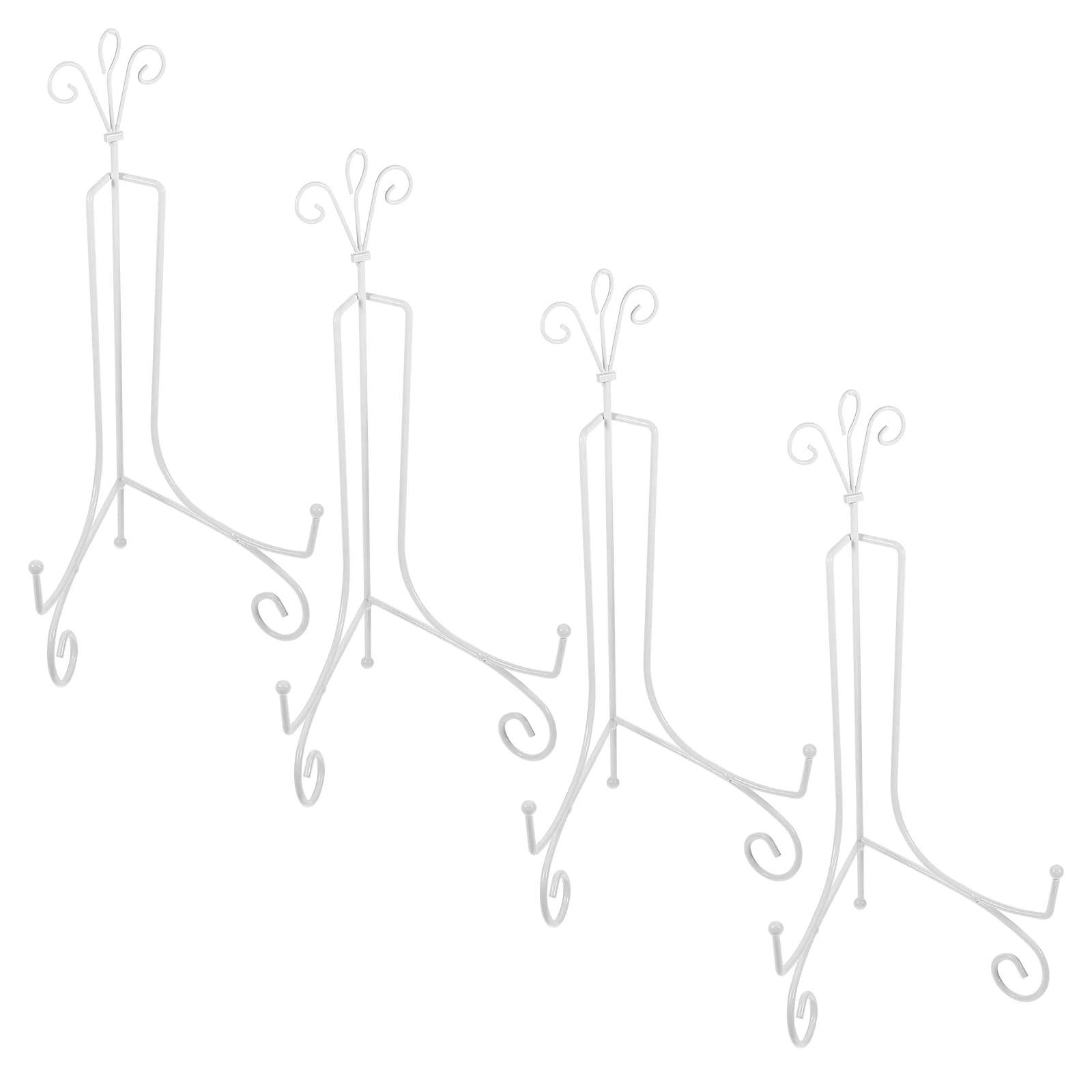4 Pcs Frame Holder Stand Porcelain Plate Small Stands for Display Ornaments Picture Iron Wire
4 Pcs Frame Holder Stand Porcelain Plate Small Stands for Display Ornaments Picture Iron Wire