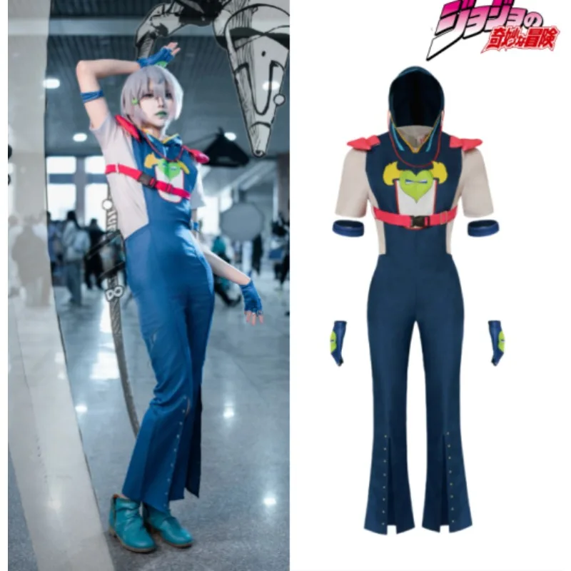 Jotaro Kujo Cosplay Costume JoJo's Bizarre Adventure Stone Ocean Outfit Full Set with Hat Jacket for Halloween Stage Performance
Jotaro Kujo Cosplay Costume JoJo's Bizarre Adventure Stone Ocean Outfit Full Set with Hat Jacket for Halloween Stage Performance