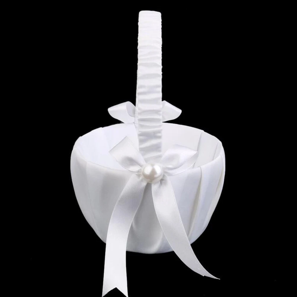 2 Pcs Pearl Flower Cases Basket Cute Wedding Set Special Events Decorative Petals
2 Pcs Pearl Flower Cases Basket Cute Wedding Set Special Events Decorative Petals