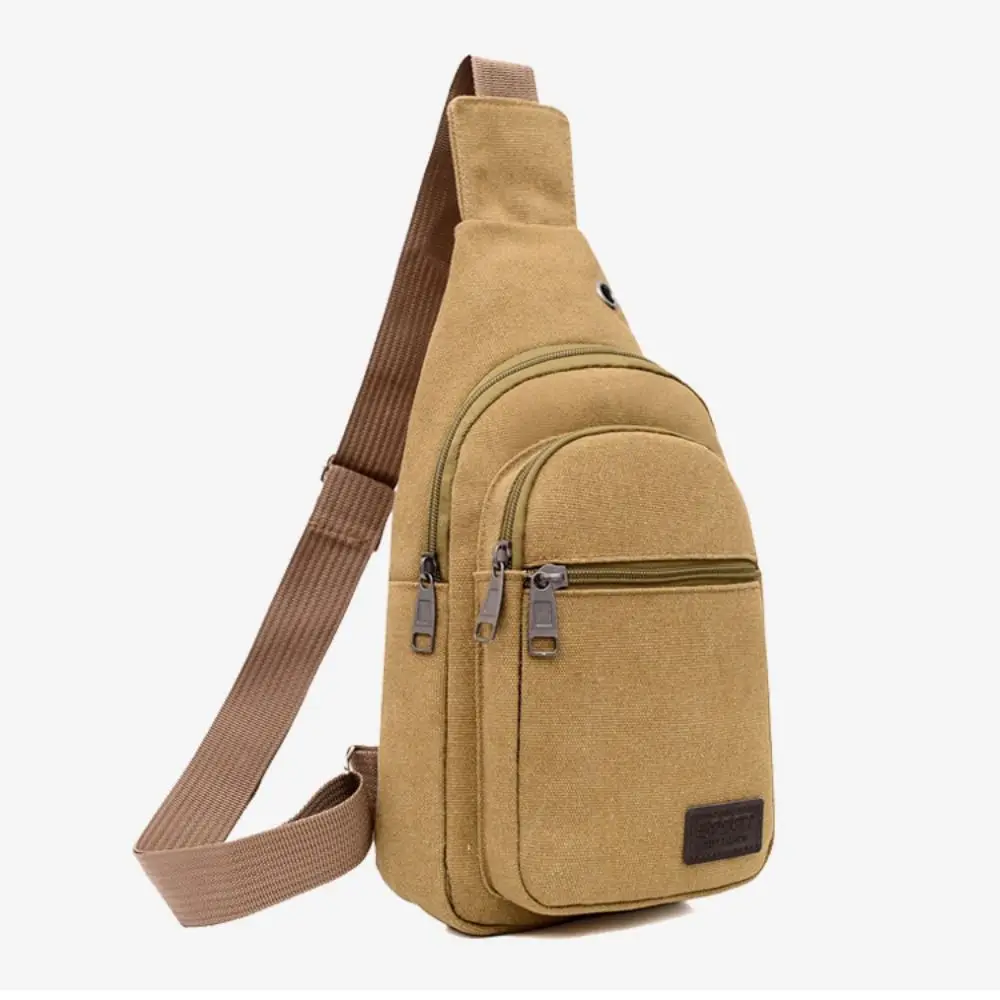 Canvas Men Chest Bag Large Capacity Chest Pack Casual Sling Bag Sports Male Shoulder Bag Outdoor Crossbody Bag
Canvas Men Chest Bag Large Capacity Chest Pack Casual Sling Bag Sports Male Shoulder Bag Outdoor Crossbody Bag