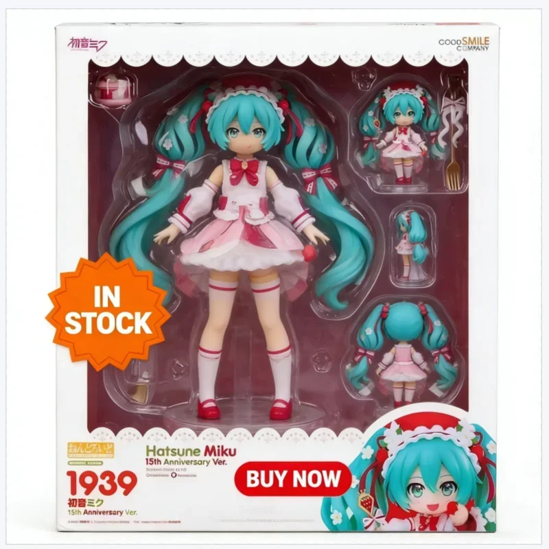 In Stock Hot #1939 Hatsune Miku Strawberry Anime Figure 15th Anniversary PVC Collection Model Kids Toy Gift
In Stock Hot #1939 Hatsune Miku Strawberry Anime Figure 15th Anniversary PVC Collection Model Kids Toy Gift