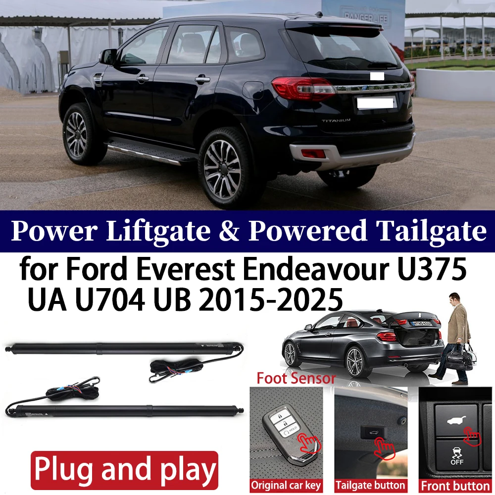 for Ford Everest Endeavour U375 UA U704 UB 2015-2025 Car Auto Power Electric Tailgate Liftgate Lift Trunk Closer System
for Ford Everest Endeavour U375 UA U704 UB 2015-2025 Car Auto Power Electric Tailgate Liftgate Lift Trunk Closer System