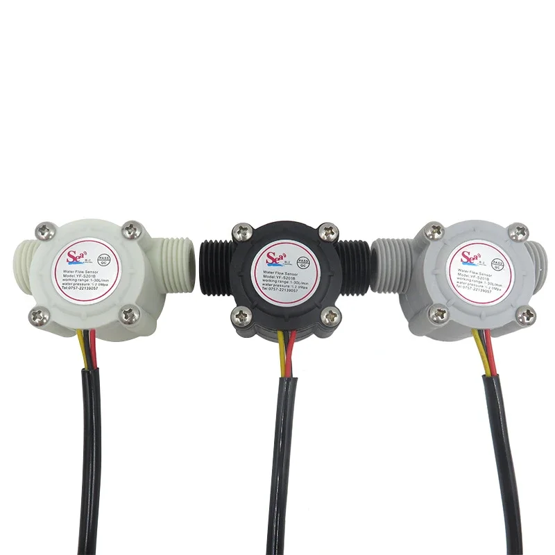 Датчик расхода воды в зале NPN Расходомер с импульсной крыльчаткой 1/2 дюйма DN15 S201B
Датчик расхода воды в зале NPN Расходомер с импульсной крыльчаткой 1/2 дюйма DN15 S201B