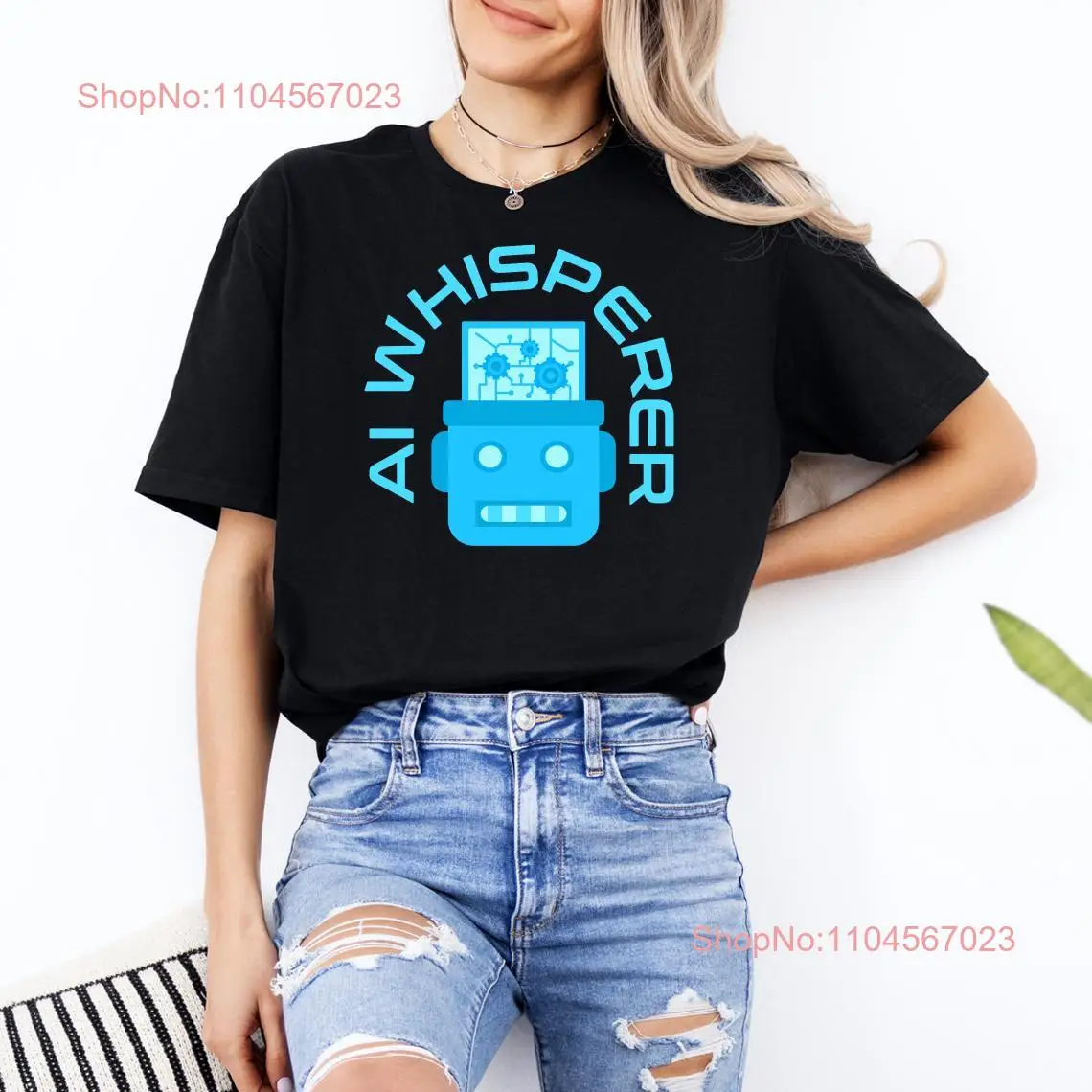 AI Whisperer T Shirt Prompt Engineer Geeky Tech Artificial Intelligence Apparel for Programmer Machine Learning Clothing
AI Whisperer T Shirt Prompt Engineer Geeky Tech Artificial Intelligence Apparel for Programmer Machine Learning Clothing