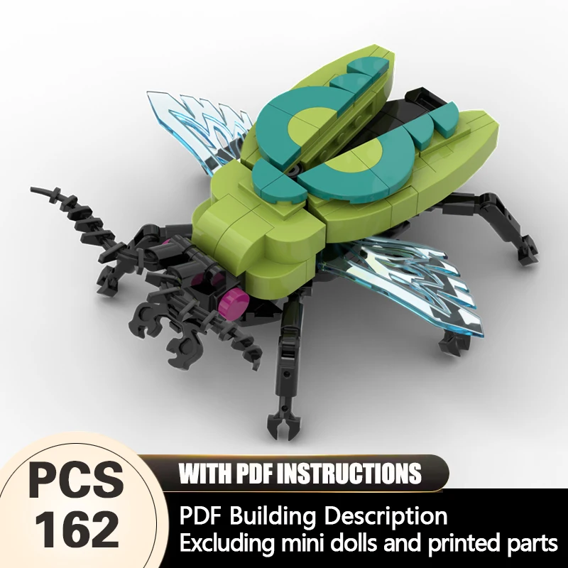 Creators Animal Series Model MOC Building Bricks Coleoptera Modular Technology Gifts Holiday Assemble Children Toys Suit
Creators Animal Series Model MOC Building Bricks Coleoptera Modular Technology Gifts Holiday Assemble Children Toys Suit