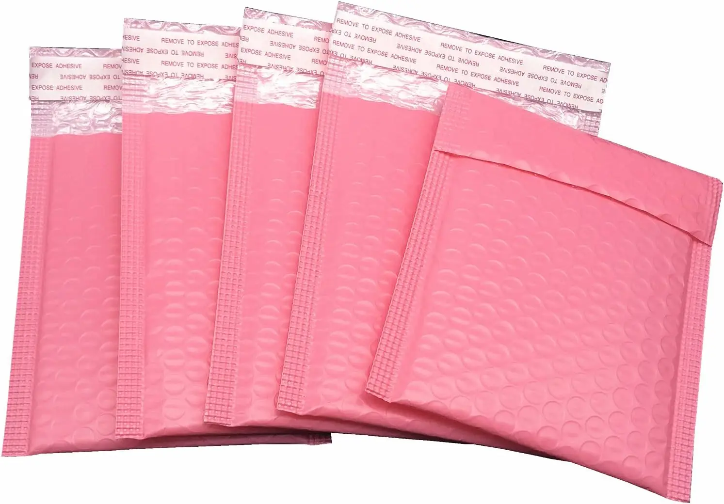 50 Pack 3.5x5 Inch Pink Poly Bubble Mailers Small Padded Envelopes Self-Sealing
50 Pack 3.5x5 Inch Pink Poly Bubble Mailers Small Padded Envelopes Self-Sealing