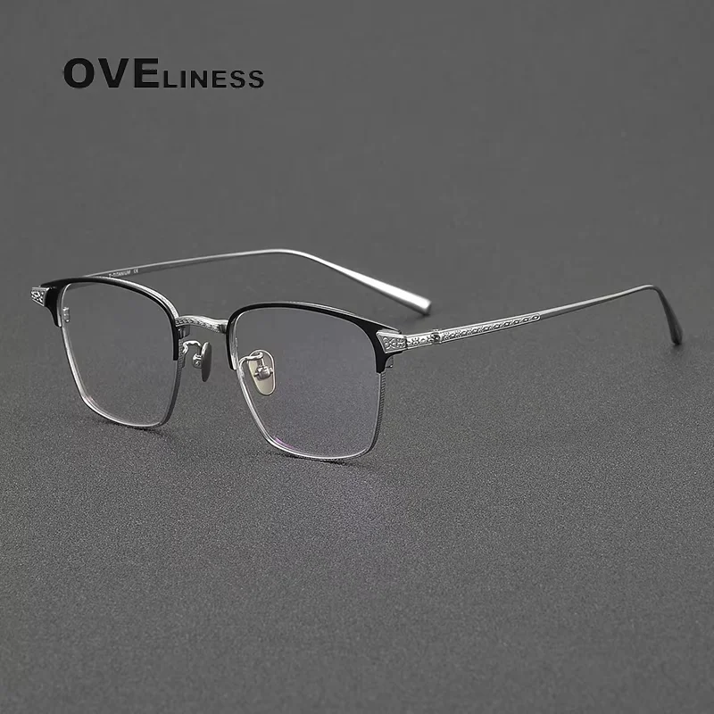 Vintage Square Pure Titanium Glasses Frame Men Eyeglasses Frame Women Luxury Designer Spectacles Eyewear
Vintage Square Pure Titanium Glasses Frame Men Eyeglasses Frame Women Luxury Designer Spectacles Eyewear