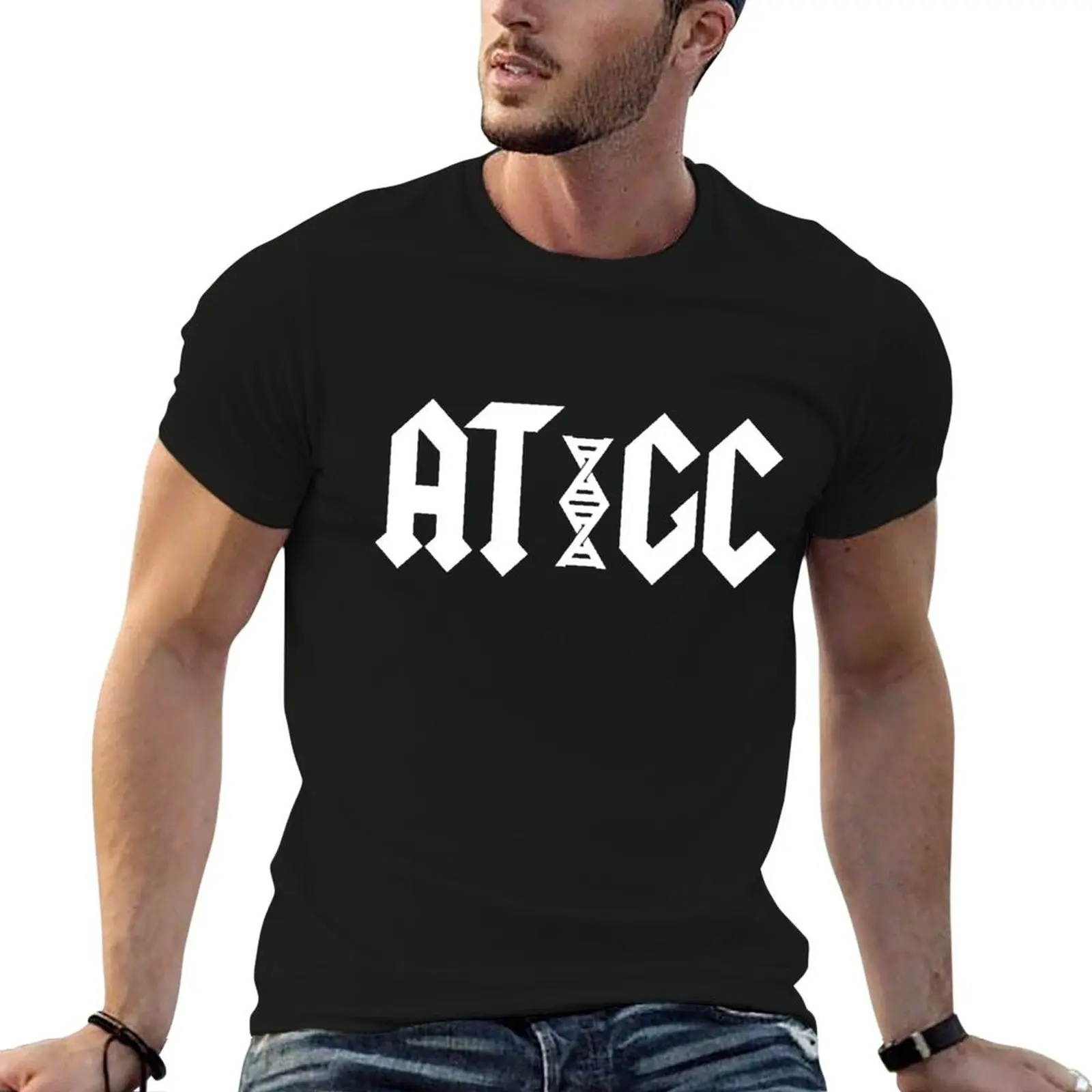 ATGC DNA ACDC Science Joke T-Shirt cotton t shirt pack t shirt for man t shirts for man graphic tees T-Shirt
ATGC DNA ACDC Science Joke T-Shirt cotton t shirt pack t shirt for man t shirts for man graphic tees T-Shirt