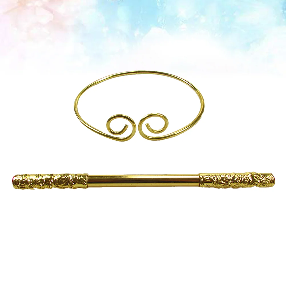 Cosplay Headband for Kids Jewelry Kit Golden Alloy Hair Accessory Newborn Headbands
Cosplay Headband for Kids Jewelry Kit Golden Alloy Hair Accessory Newborn Headbands