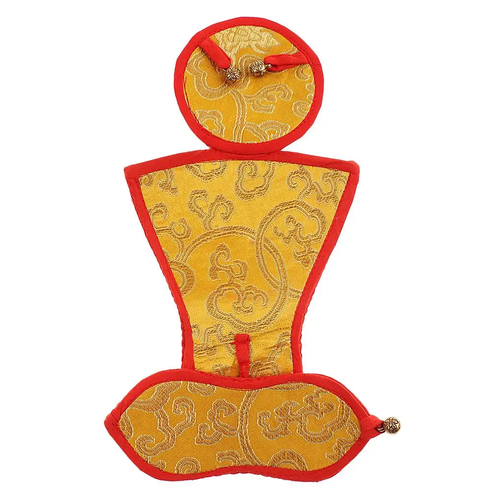Tibetan Bells Decoration Deluxe Jin Cloth Jacquard Packaging Bag Buddhist Craft for Temple Accessories Storage
Tibetan Bells Decoration Deluxe Jin Cloth Jacquard Packaging Bag Buddhist Craft for Temple Accessories Storage