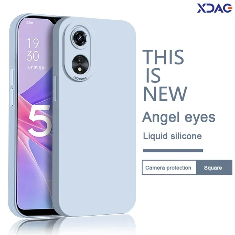 Dustproof Speaker Phone Case for OPPO A96 A97 5G Solid Color Lens Protection Luxury Soft Liquid Silicone Original Back Cover Bag
Dustproof Speaker Phone Case for OPPO A96 A97 5G Solid Color Lens Protection Luxury Soft Liquid Silicone Original Back Cover Bag