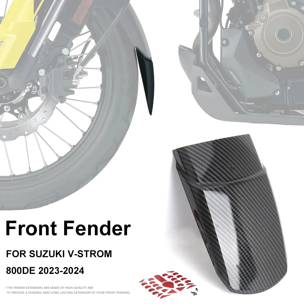 New For Suzuki V-STROM 800DE Vstrom V-Strom 800 DE 2023 2024 Plastic Mudguard Splash Guard Motorcycle Front Wheel Fender Cover
New For Suzuki V-STROM 800DE Vstrom V-Strom 800 DE 2023 2024 Plastic Mudguard Splash Guard Motorcycle Front Wheel Fender Cover