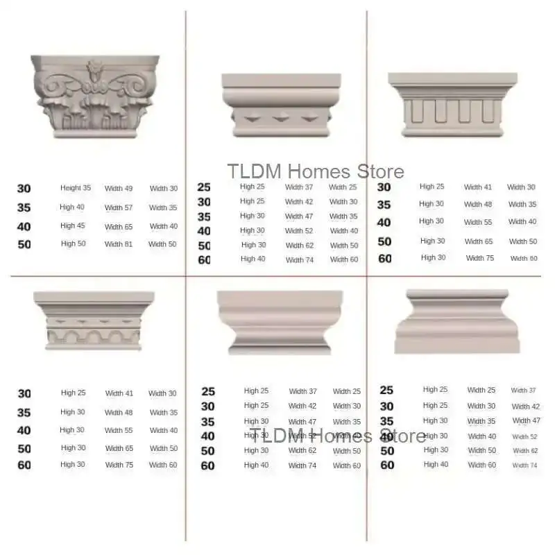 Roman Cement Plastic DIY Column Mold Household Garden Buildings for Cylindrical Square Closure European Balcony Decorative Molds
Roman Cement Plastic DIY Column Mold Household Garden Buildings for Cylindrical Square Closure European Balcony Decorative Molds