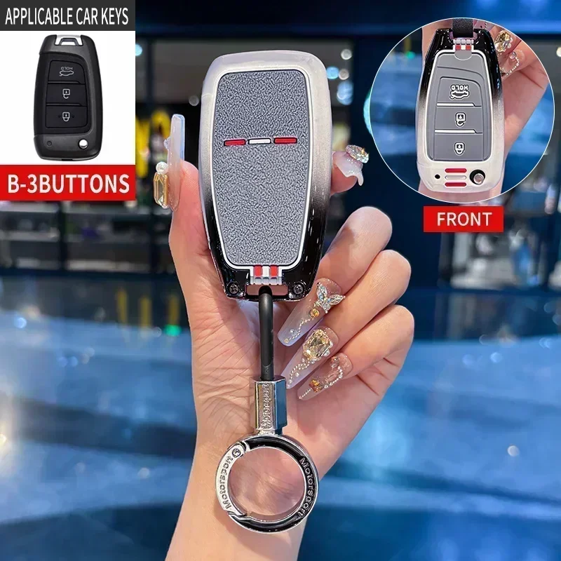 Car Key Case Cover for Hyundai I10 I20 Ix25 I30 Ix35 Accent ELANTRA PALISADE ENCINO Solaris Soul Veloster TUCSON SONATA 8 Creta
Car Key Case Cover for Hyundai I10 I20 Ix25 I30 Ix35 Accent ELANTRA PALISADE ENCINO Solaris Soul Veloster TUCSON SONATA 8 Creta
