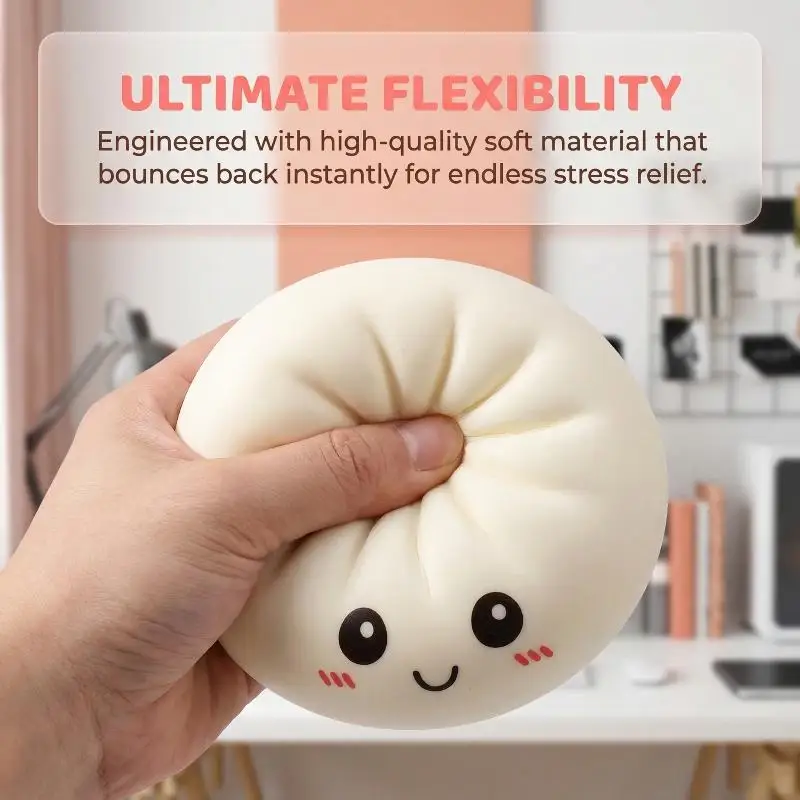 Набор разноцветных антистресс-игрушек в форме пельменей, медленно восстанавливающих форму, многоразовые, для декора стола учителя
Набор разноцветных антистресс-игрушек в форме пельменей, медленно восстанавливающих форму, многоразовые, для декора стола учителя