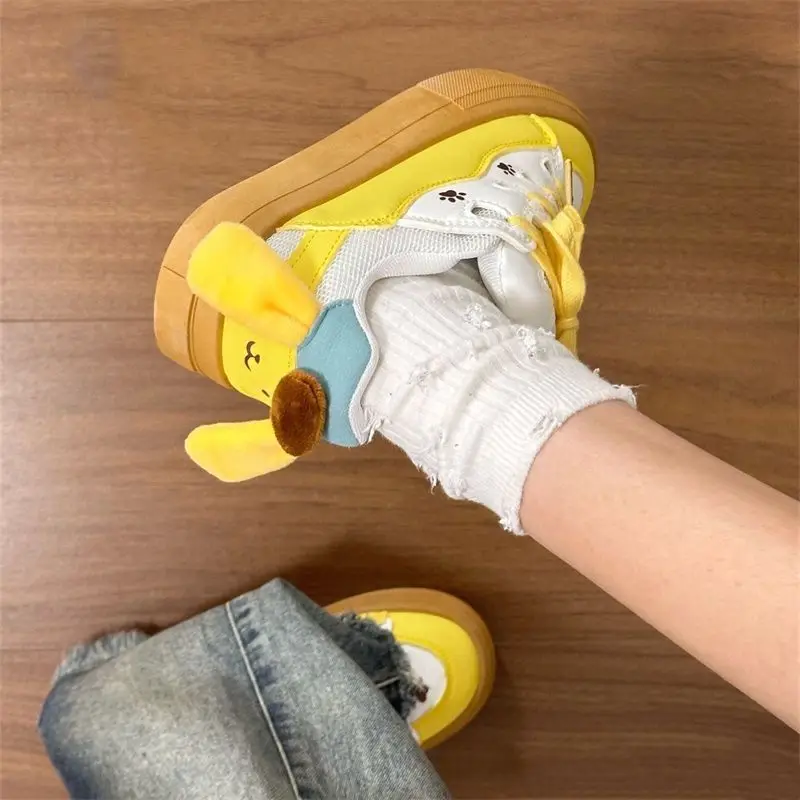 Anime Purin Dog Plate Shoes Y2K Girl Cartoon Shoes Women Fashion Casual Sneakers Cute Thick Soled Shoes Students Bread Shoes
Anime Purin Dog Plate Shoes Y2K Girl Cartoon Shoes Women Fashion Casual Sneakers Cute Thick Soled Shoes Students Bread Shoes