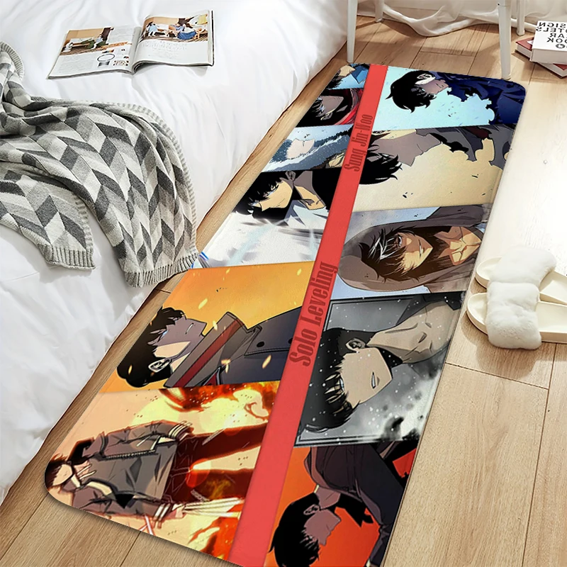 Sleeping Room Floor Carpet S-Solo L-Leveling Non-slip Kitchen Mat Custom Doormat Entrance Door Hallway Bath Rug Slip-resistant
Sleeping Room Floor Carpet S-Solo L-Leveling Non-slip Kitchen Mat Custom Doormat Entrance Door Hallway Bath Rug Slip-resistant
