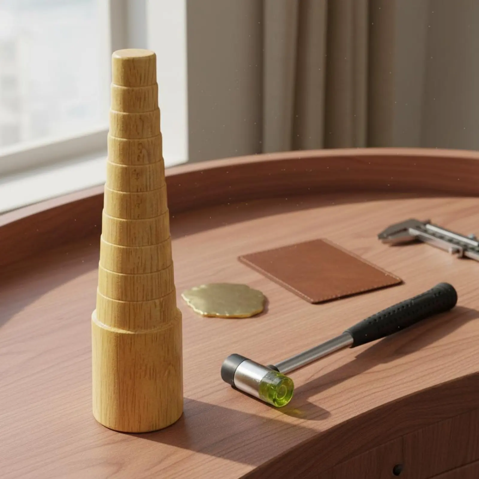 Goldsmithing Tool Versatile Silversmithing Tool Wooden Band Shaping Tool Long-Lasting Wooden Band Stick Easy to Use for Jewelers
Goldsmithing Tool Versatile Silversmithing Tool Wooden Band Shaping Tool Long-Lasting Wooden Band Stick Easy to Use for Jewelers