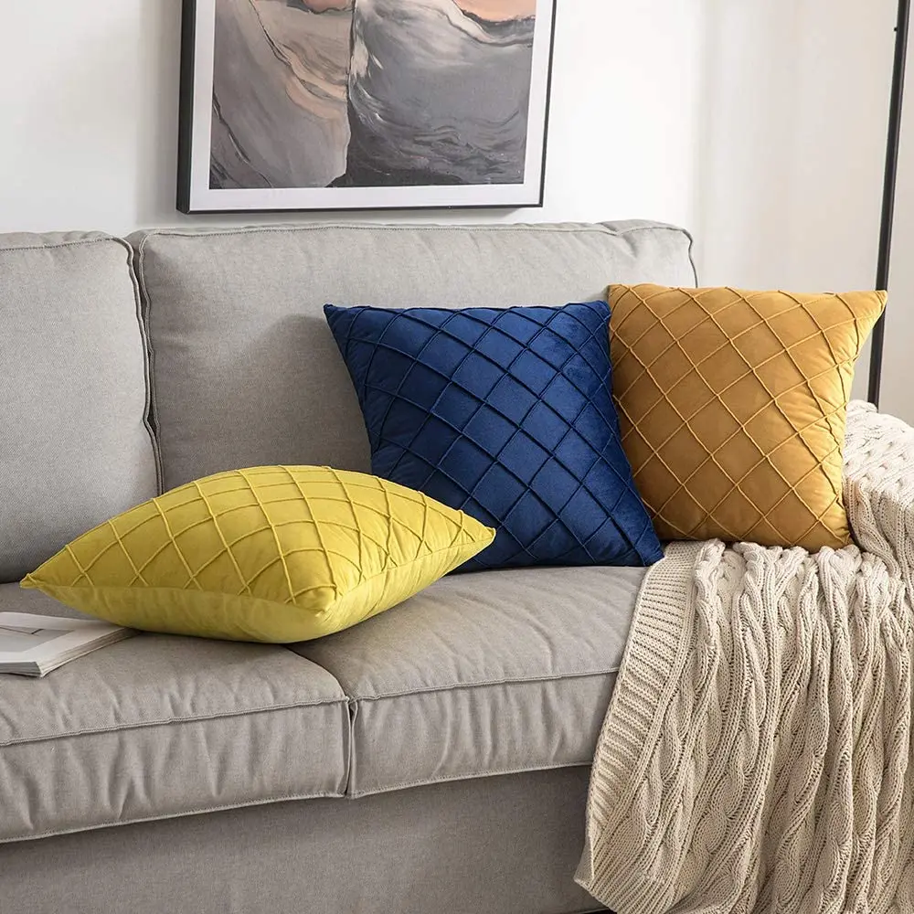 Soft Velvet Geometric Cushion Cover 45x45cm - Stylish Decorative Pillowcase for Couch, Patio & Balcony Furniture
Soft Velvet Geometric Cushion Cover 45x45cm - Stylish Decorative Pillowcase for Couch, Patio & Balcony Furniture