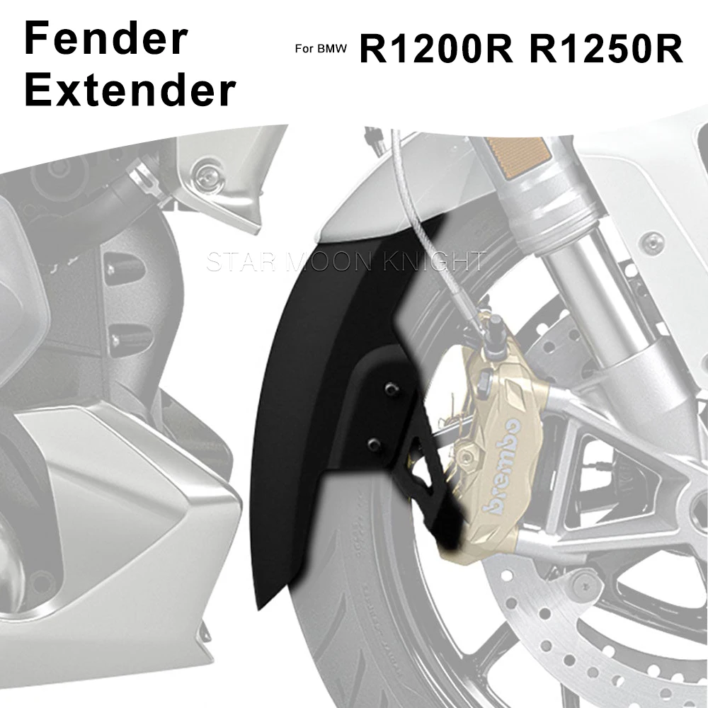 Front Fender Extensions For BMW R1200R 2015-2018 R1250R R 1250R 2019- Mudguard Splash Cover Accessories
Front Fender Extensions For BMW R1200R 2015-2018 R1250R R 1250R 2019- Mudguard Splash Cover Accessories
